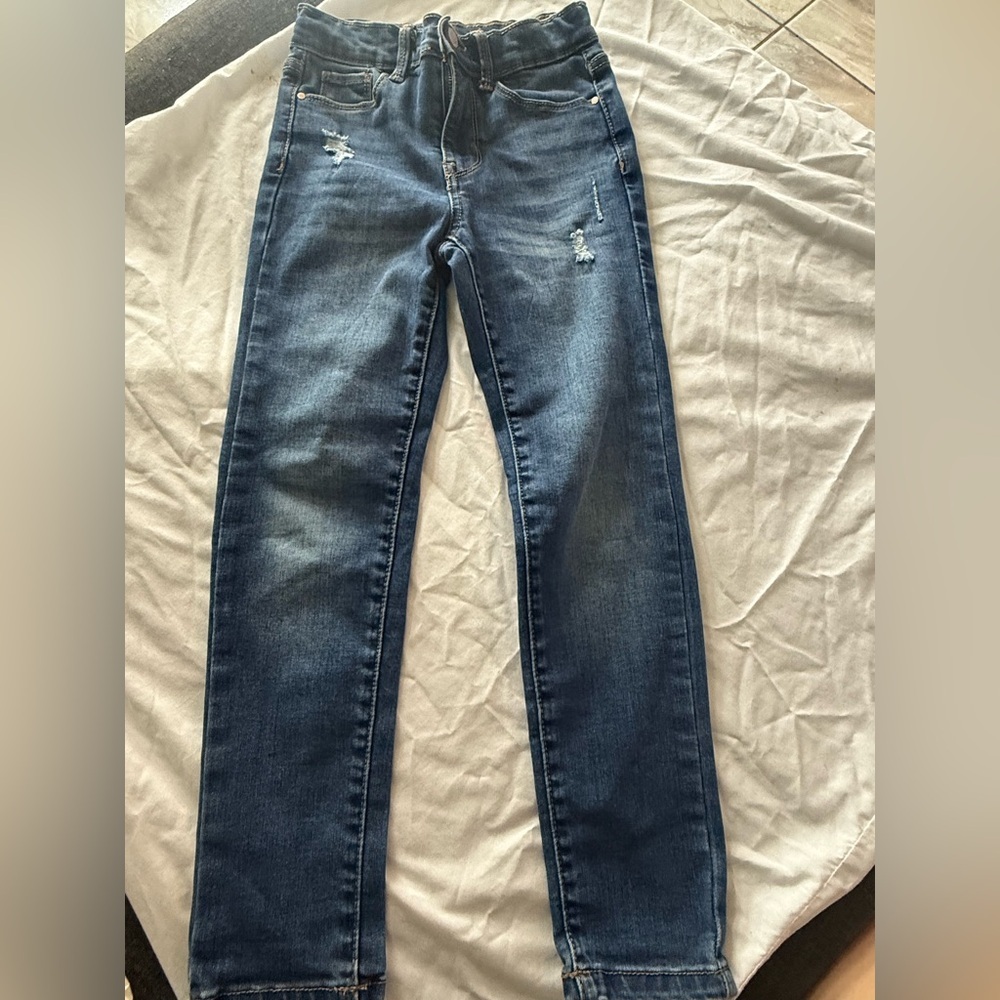 Jordache Kids Blue Distressed Jeans